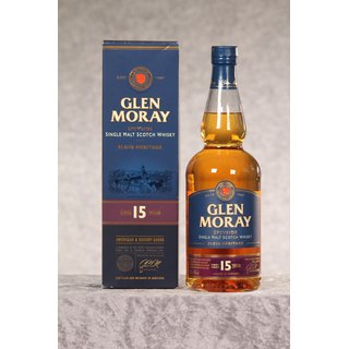 Glen Moray 15 Jahre 0,7 ltr. Elgin Heritage