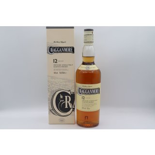 Cragganmore 12 Jahre Classic Malts Selection 0,7 ltr.