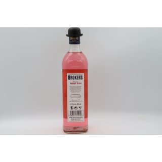 Broker\'s Pink Gin 40,0% 0,7 Liter, 22,90 €