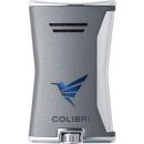 COLIBRI Feuerzeug Slim anthrazit/chrom