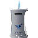 COLIBRI Feuerzeug Slim anthrazit/chrom