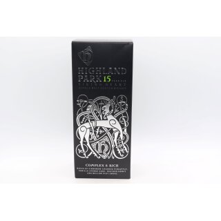 Highland Park 15 Jahre, Viking Heart 0,7 ltr.
