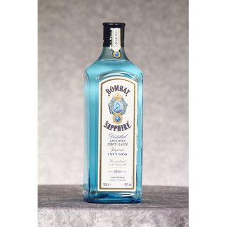 Bombay Sapphire London Dry Gin 40,0% 1,0 ltr.