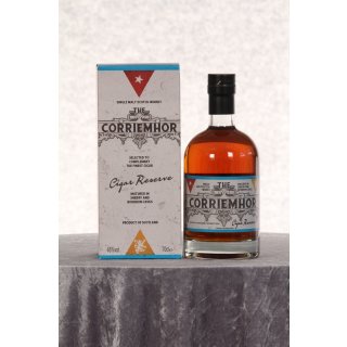 The Corriemhor Cigar Reserve ca. 8 Jahre 0,7 ltr. 
