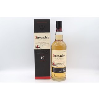 Stronachie 10 Jahre Small Batch Release, A. D. Rattray 0,7 ltr.