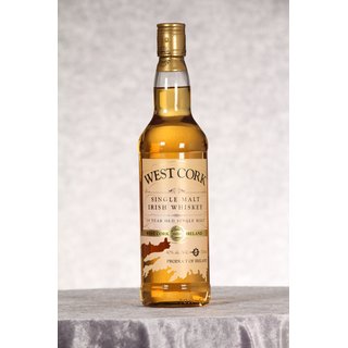 West Cork 10 Jahre Single Malt Whiskey 0,7 ltr.